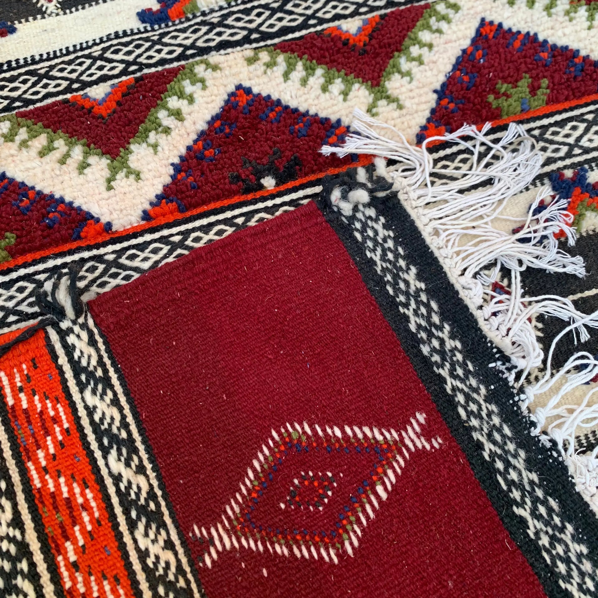 Small Moroccan Wool Rug