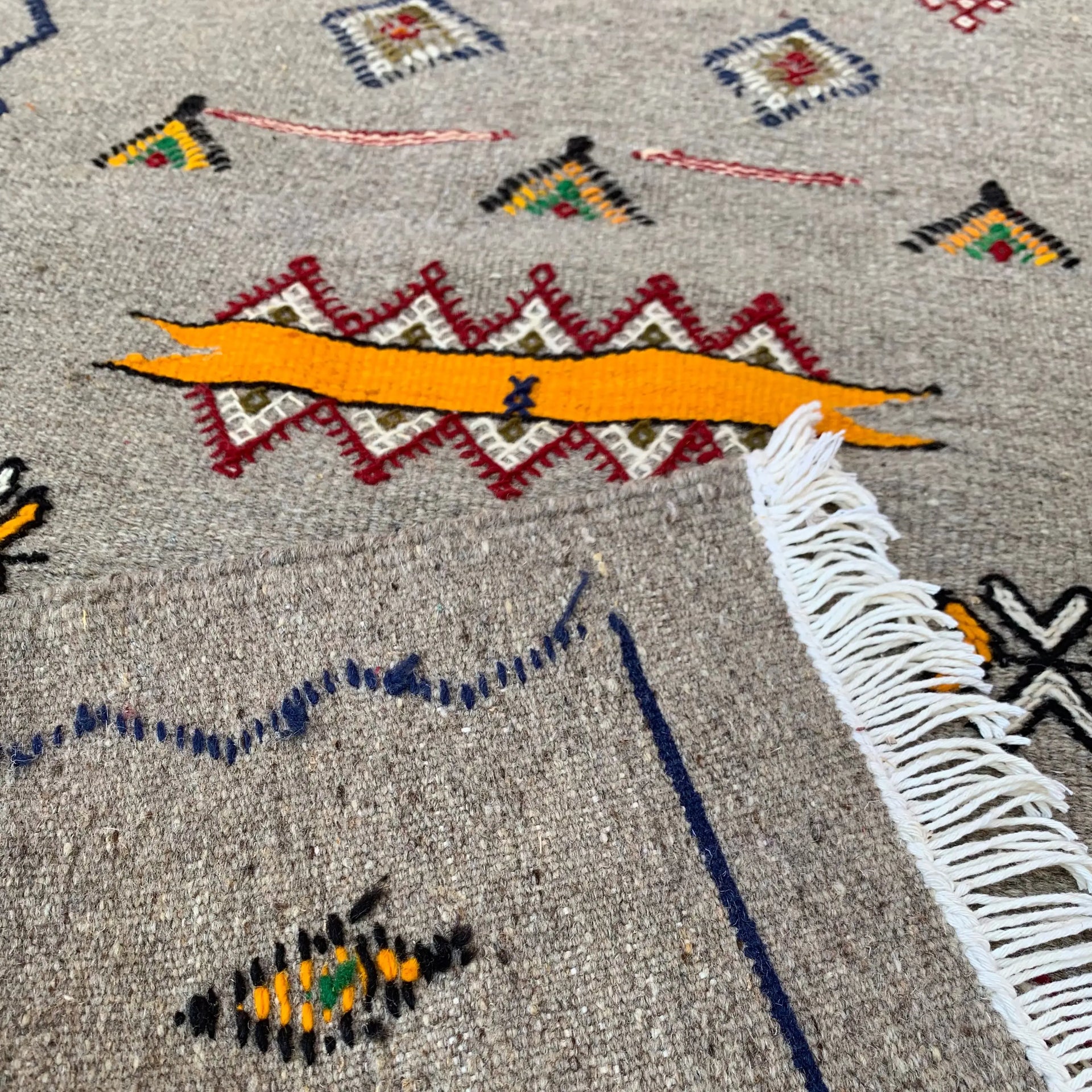 Small Gray Rug