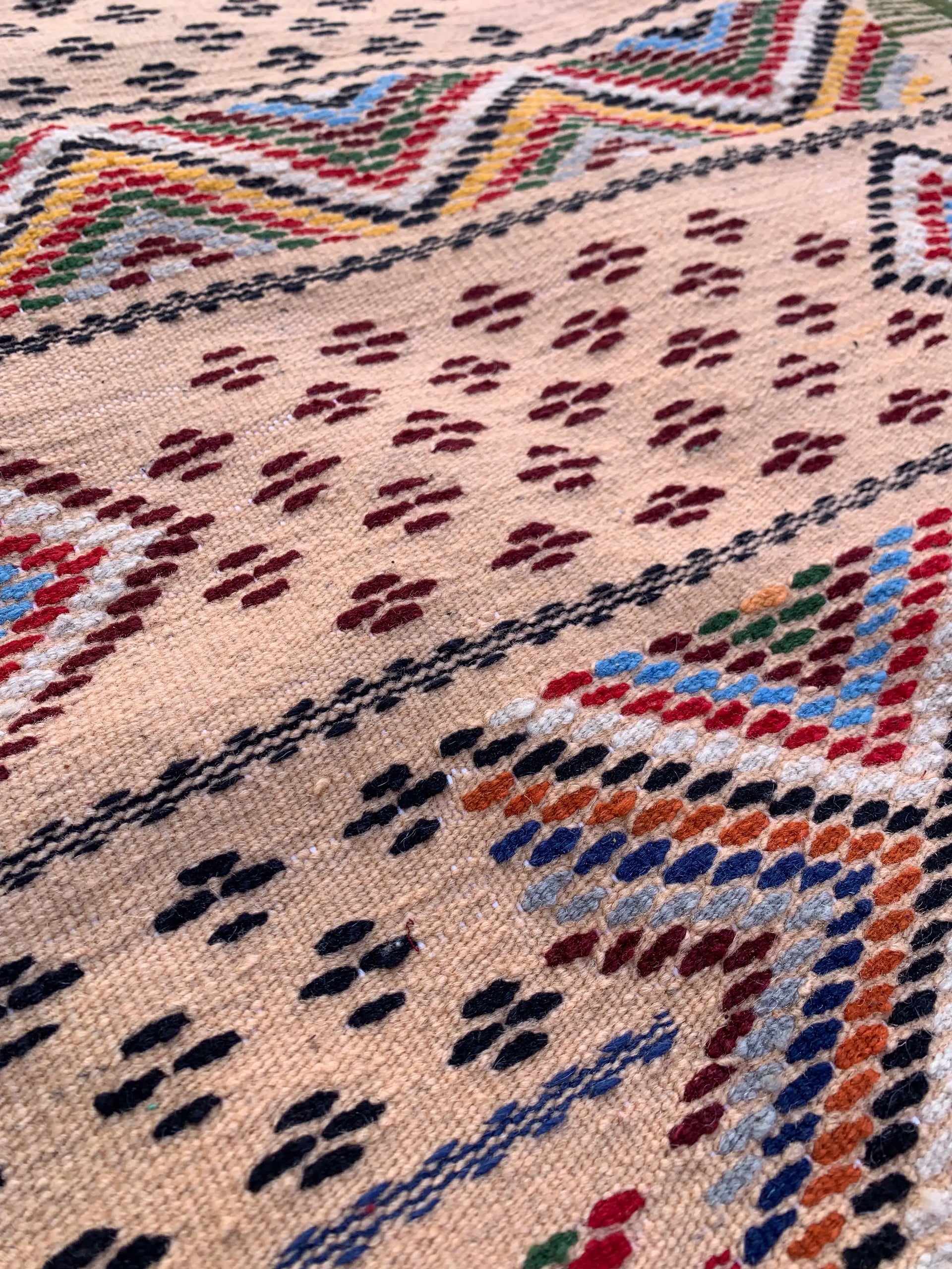 Small Moroccan Kilim Rug