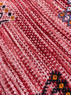 Moroccan Red Rug – Handwoven Gradient Design
