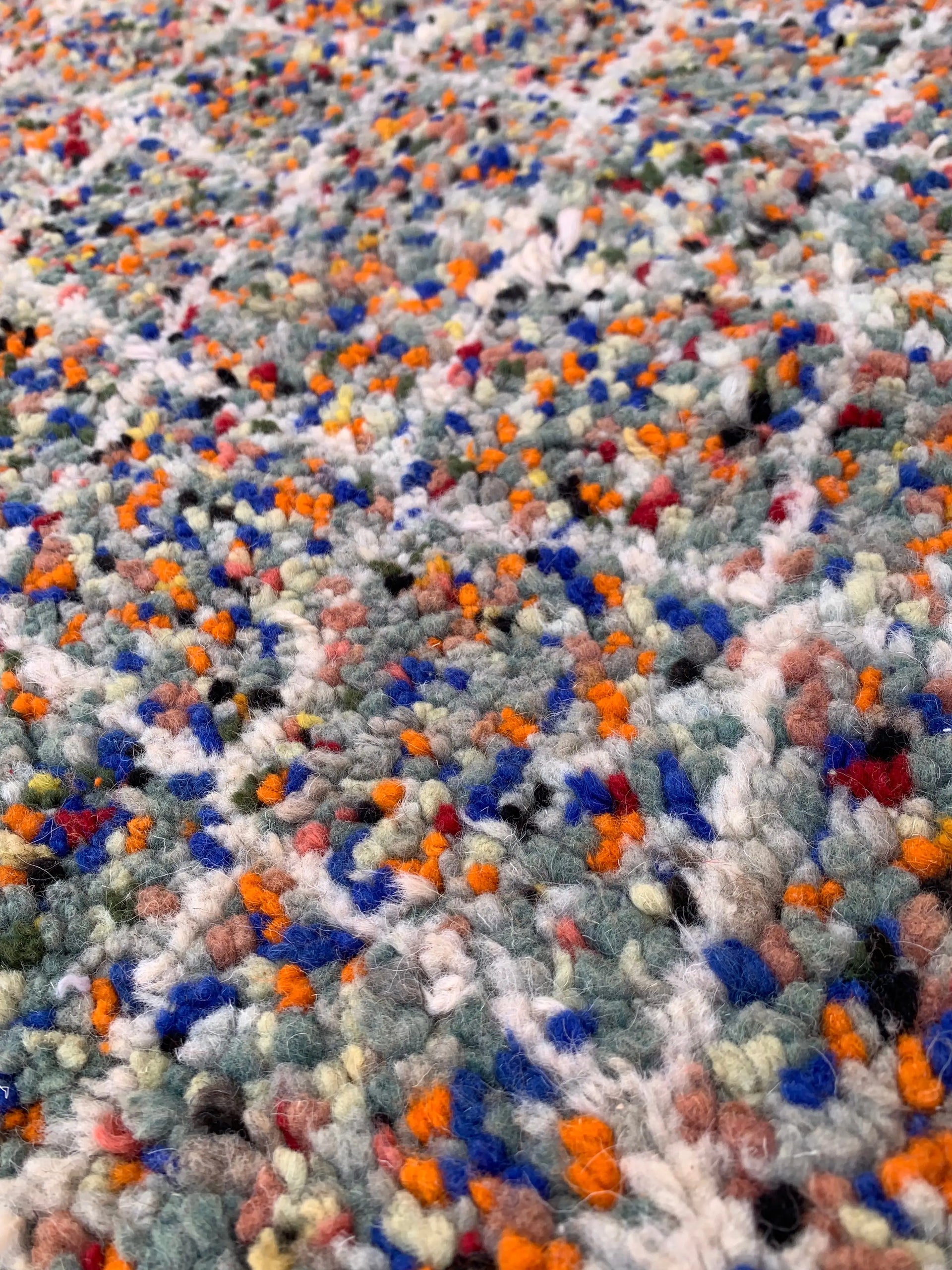 Moroccan Rug – Hand-Knotted Multicolor Wool from Taznakht
