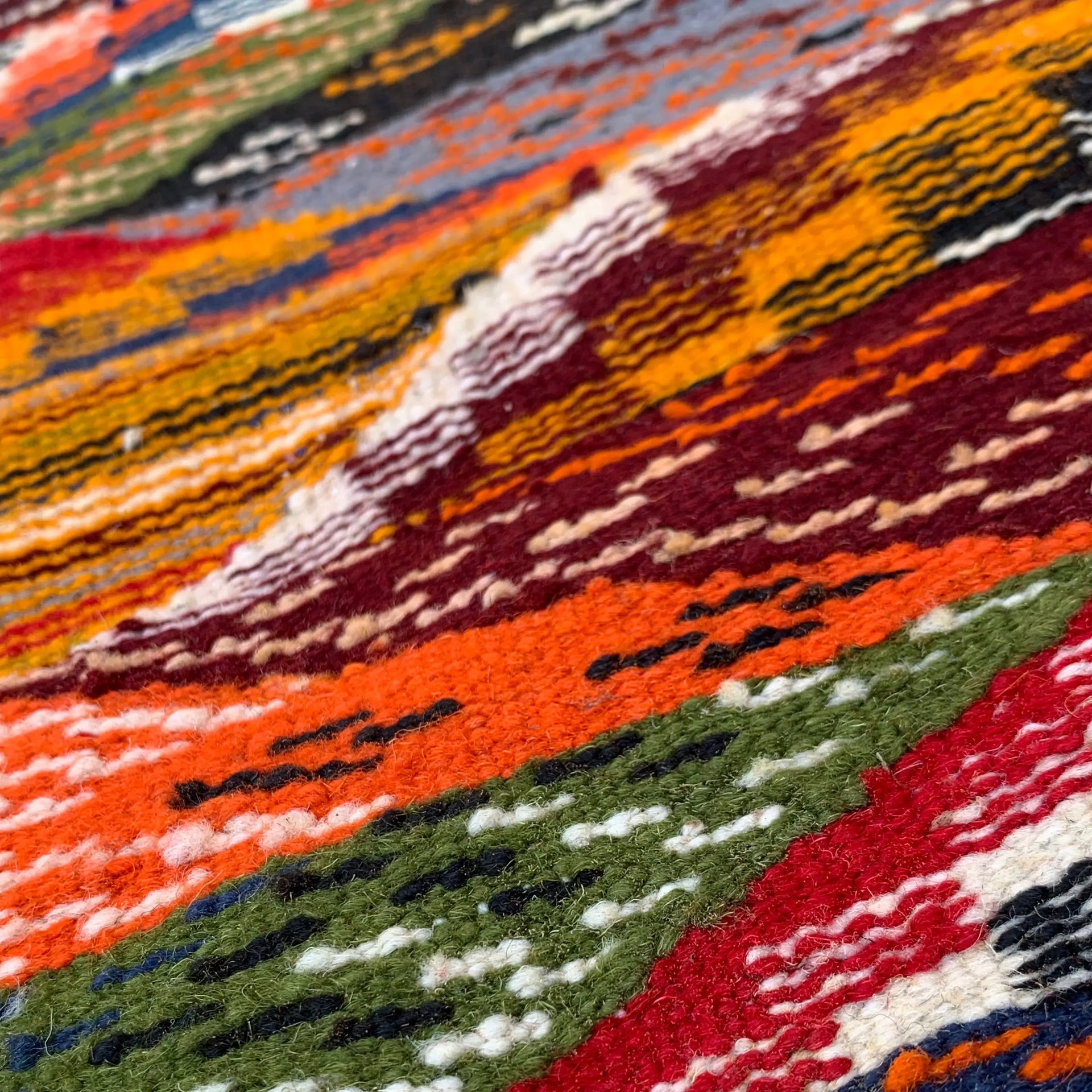 Wool Runner Moroccan Rug