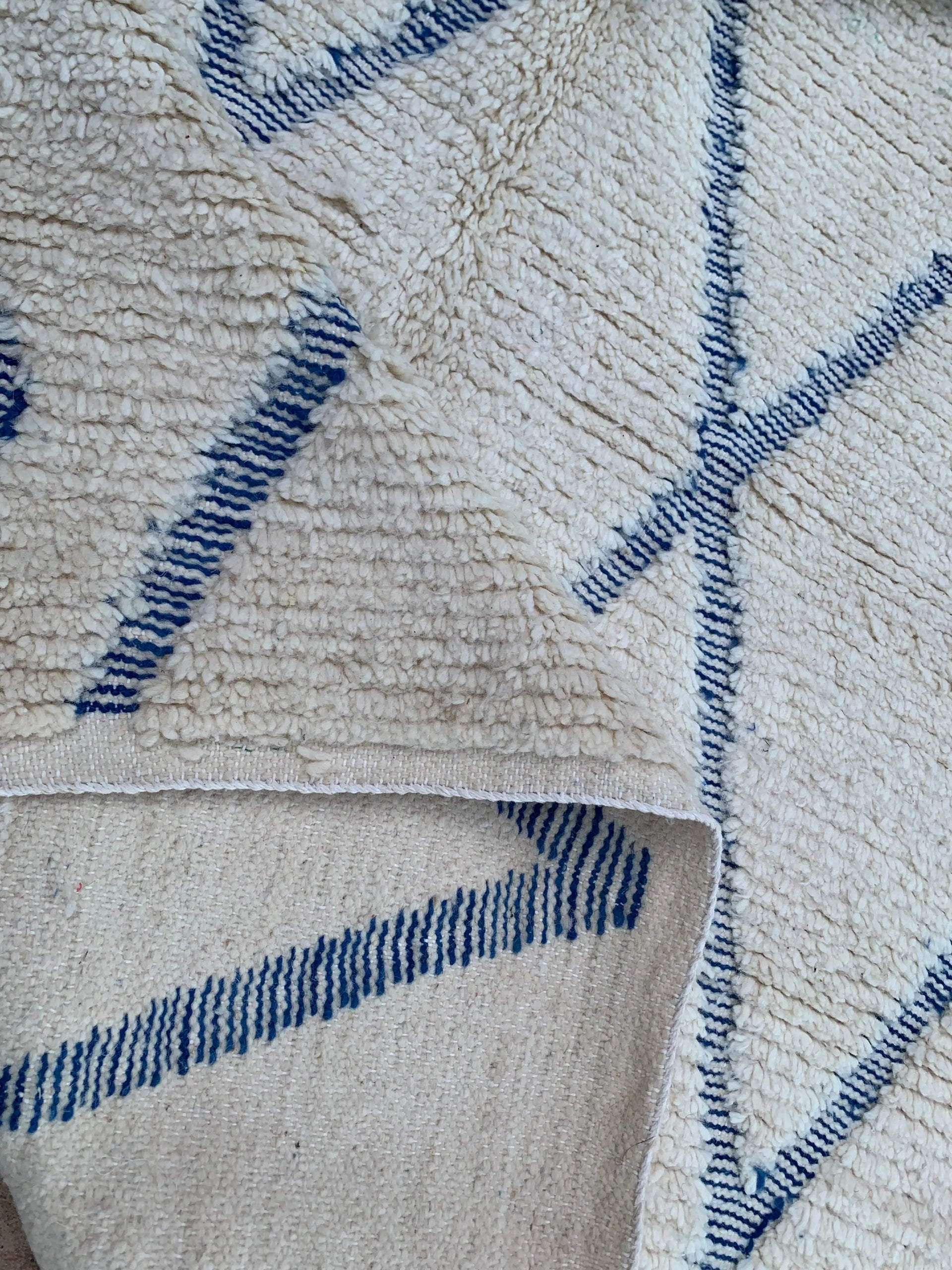 White Moroccan Rug