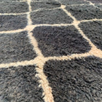 Black & White Moroccan Rug