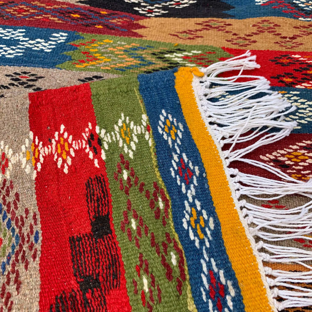 Moroccan Kilim Runner Rug
