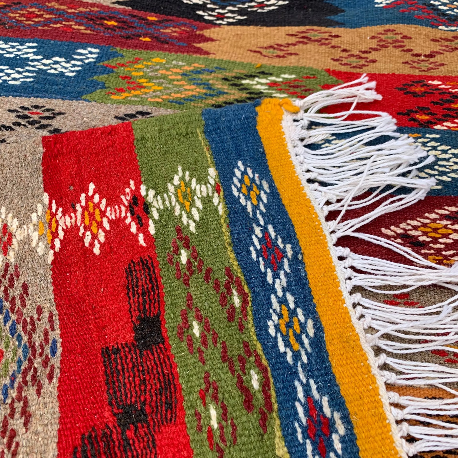Moroccan Kilim Runner Rug