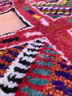 Moroccan Runner Rug – Handwoven Colorful Runner from Taznakht