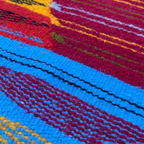 Close-up of a Small Kilim Morooccan Rug
