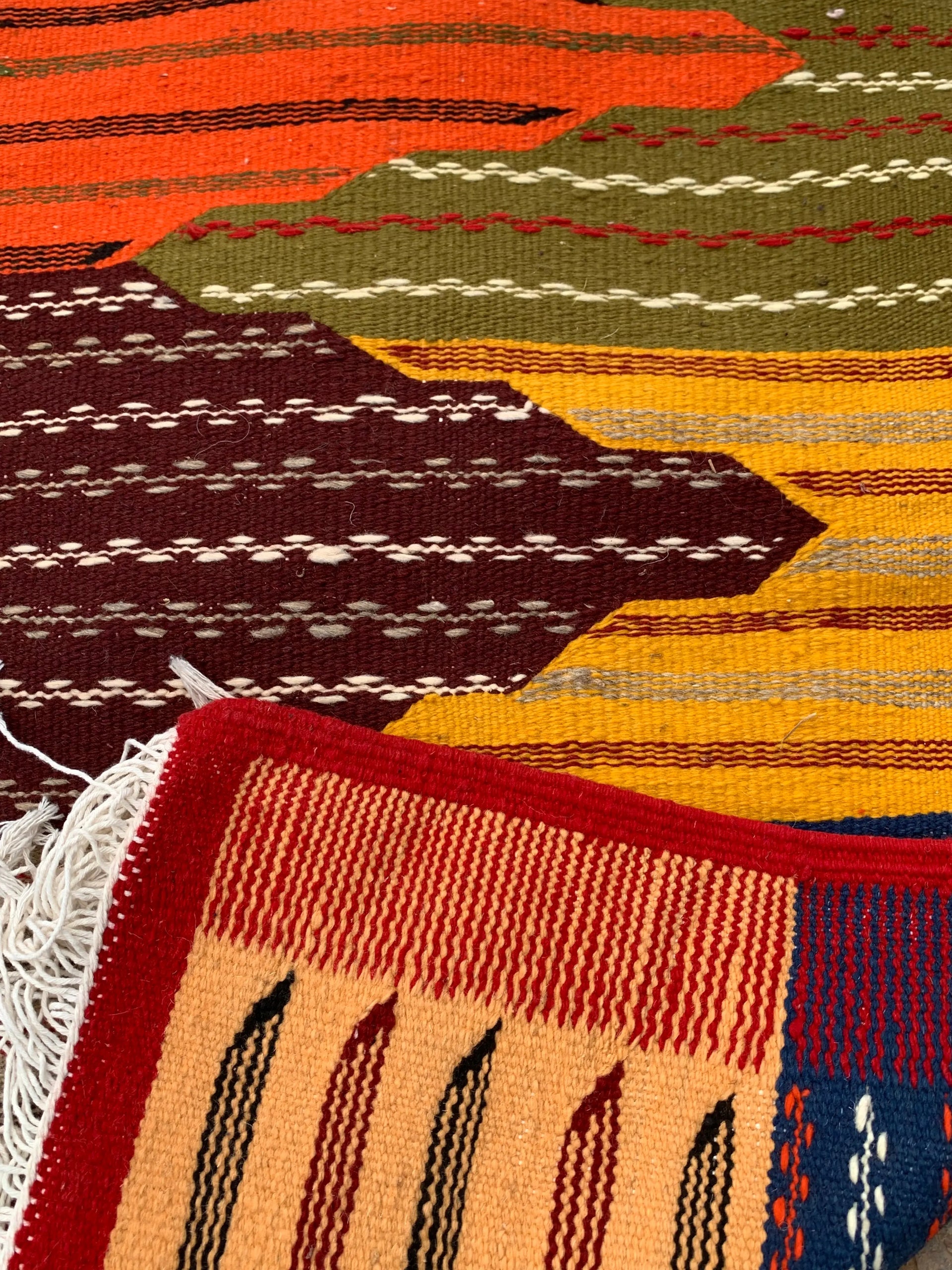 Small Moroccan Kilim Rug