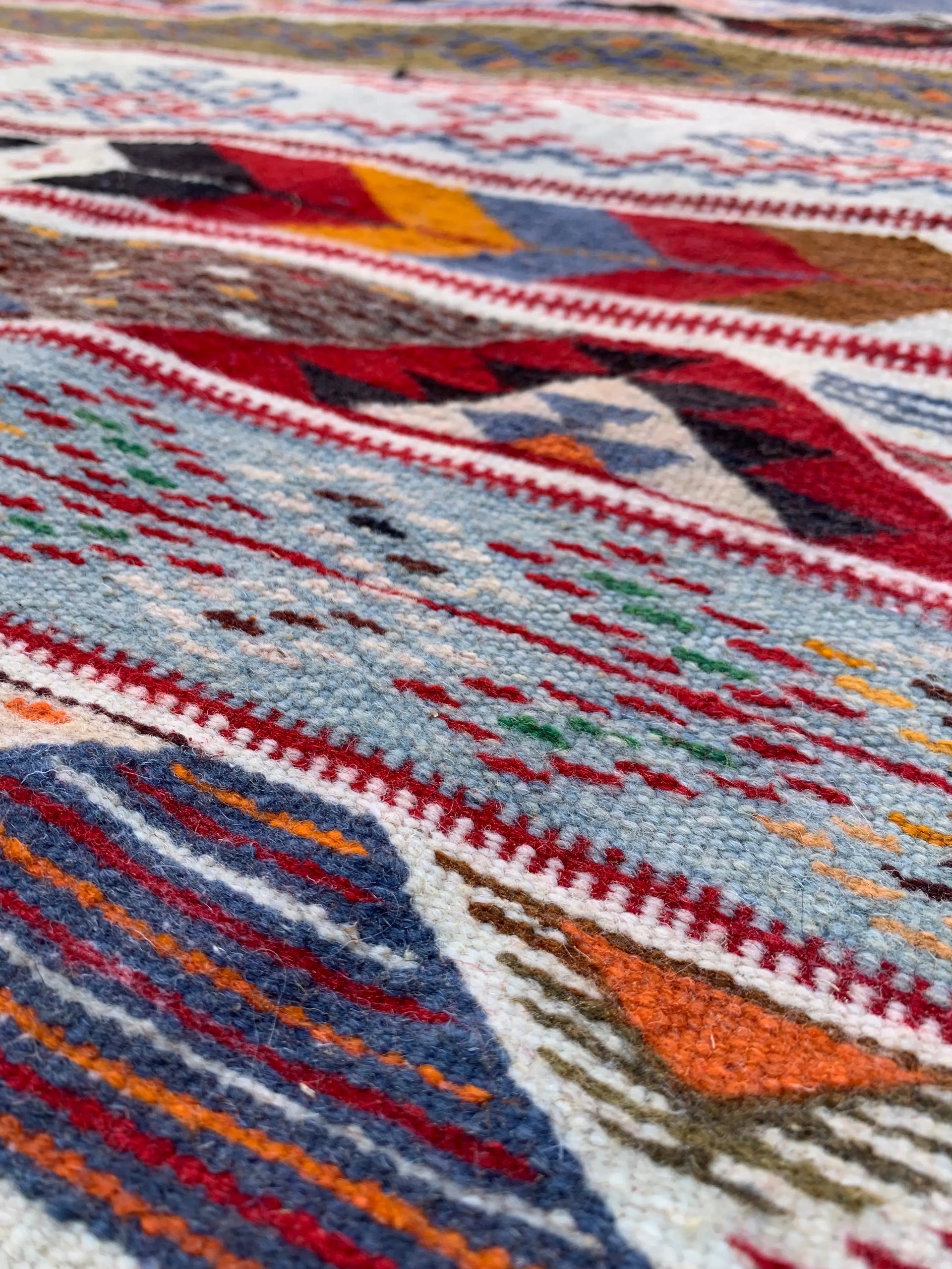 Moroccan Runner Rug – Handwoven Artisan Wool Piece