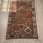moroccan brown rug
