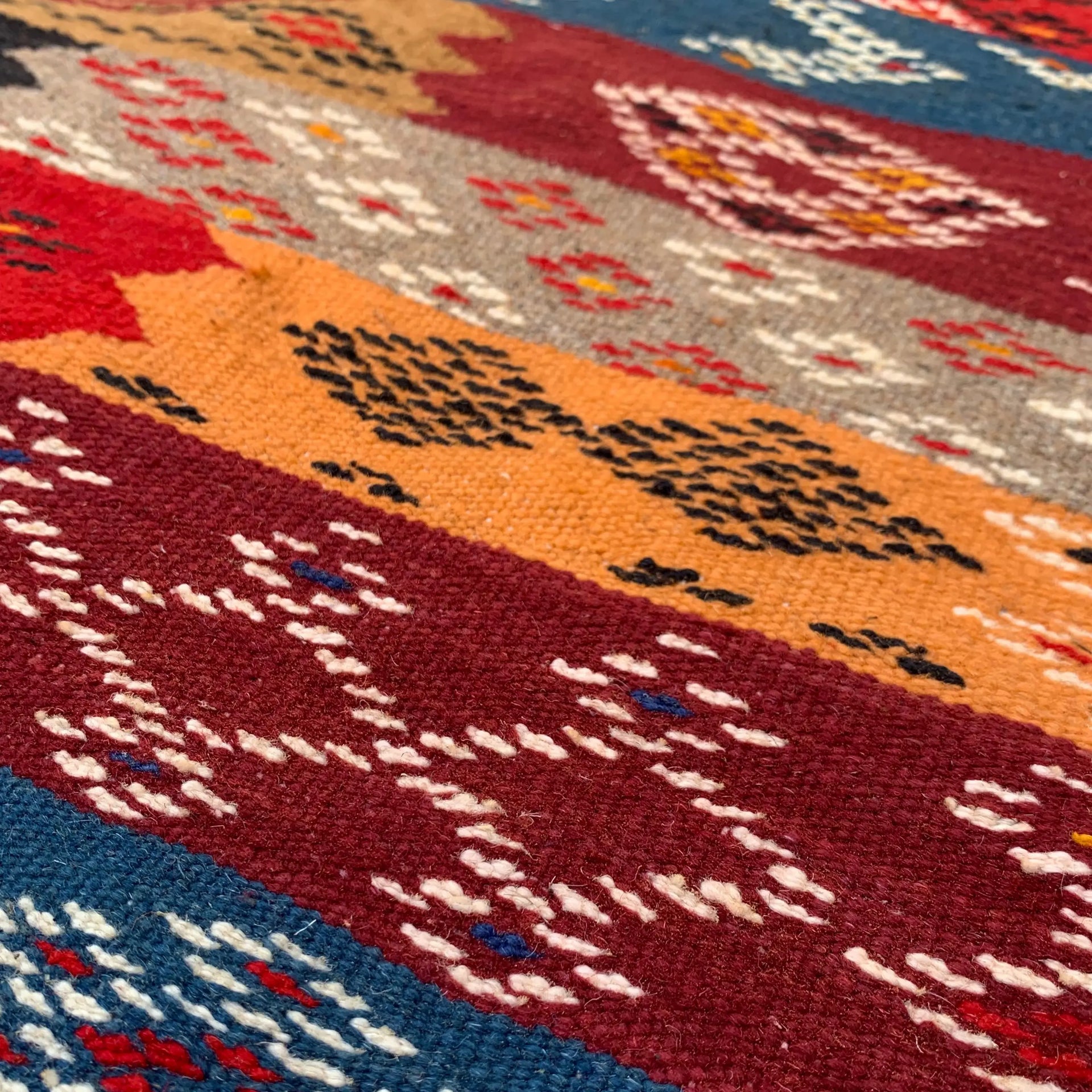 Moroccan Kilim Runner Rug