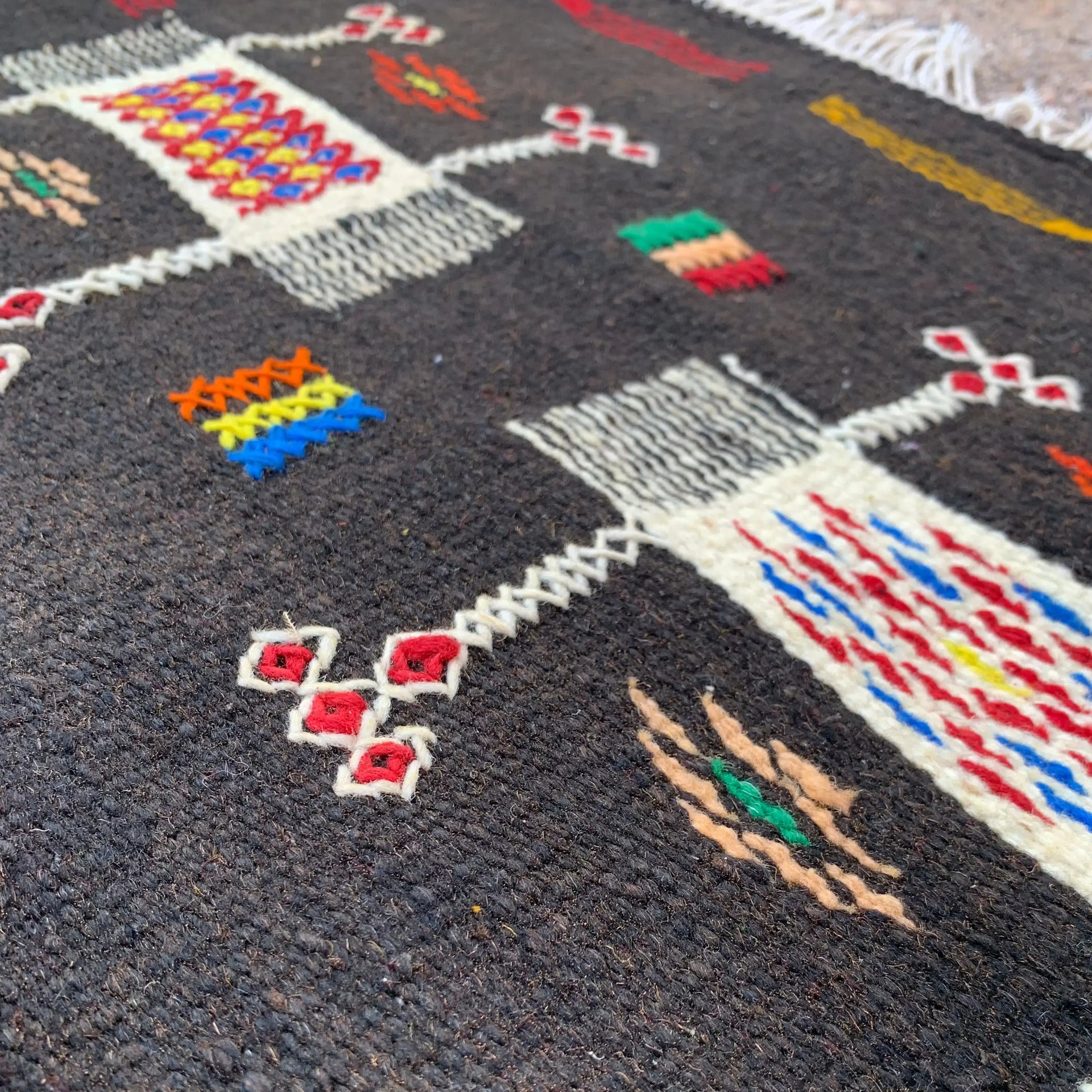 Small Black Rug 