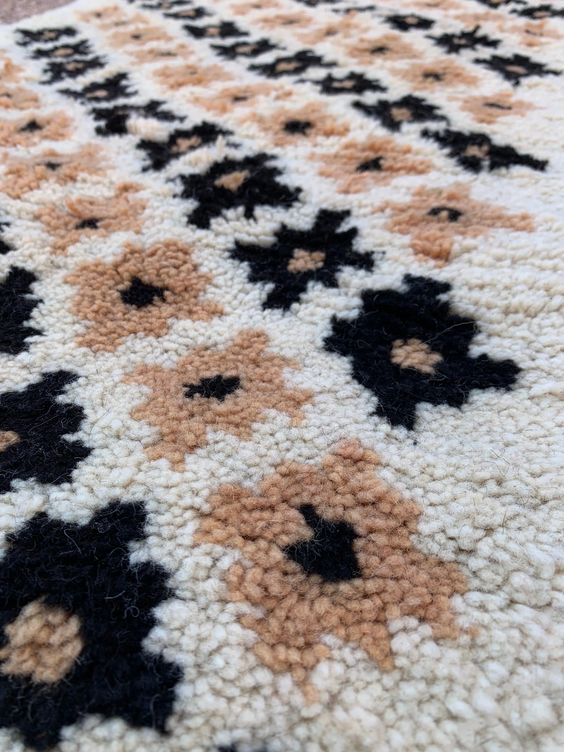 White Moroccan Runner Rug