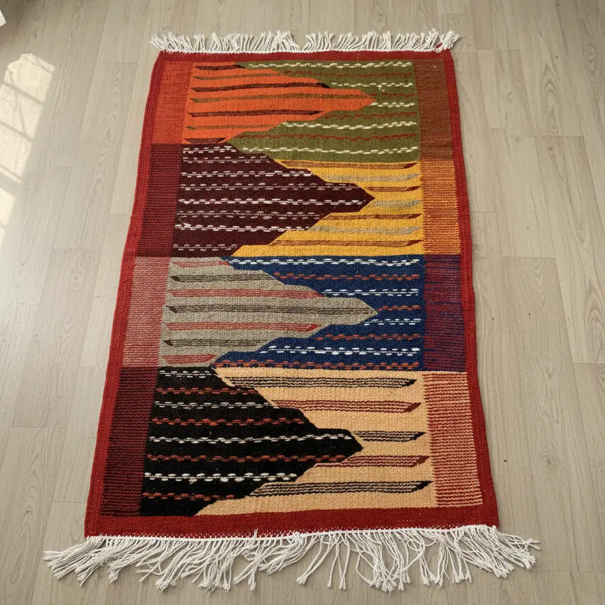 Small Moroccan Kilim Rug