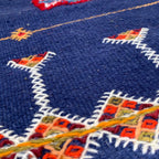 Navy Wool Rug