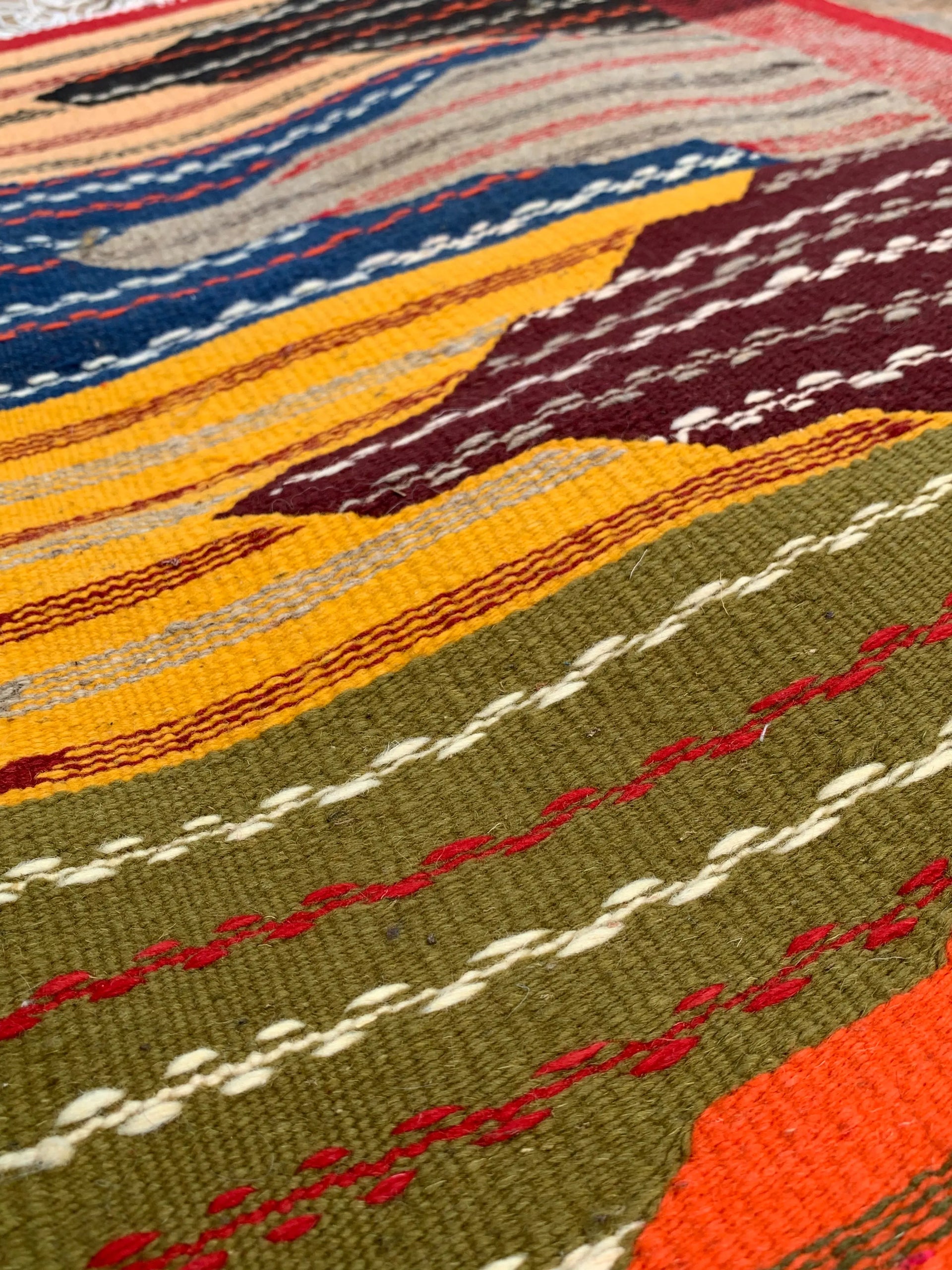 Small Moroccan Kilim Rug