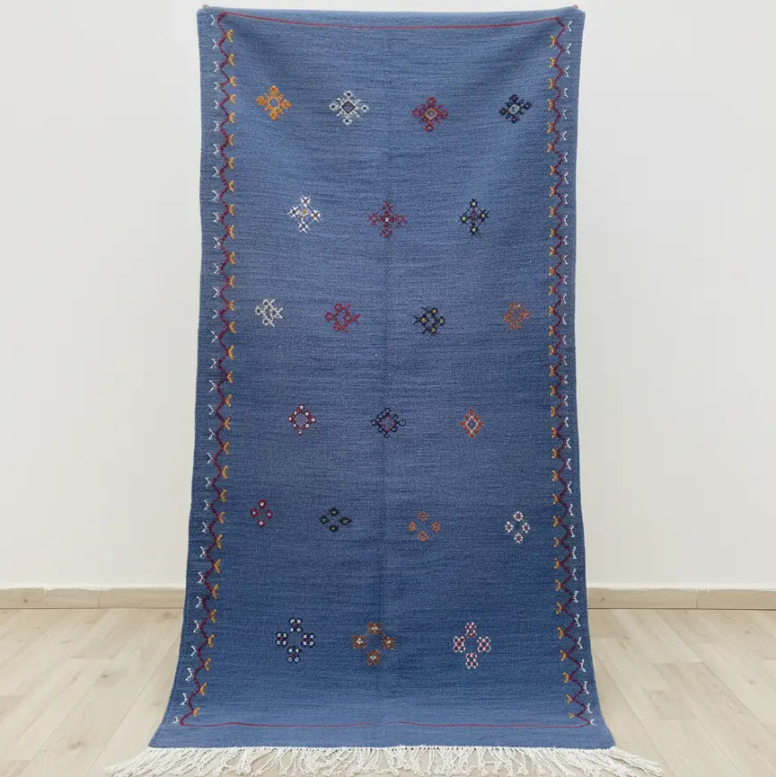  Blue Moroccan Rug