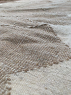 White & Beige Rug – 245 × 165 cm (96” × 65”) TazRugs