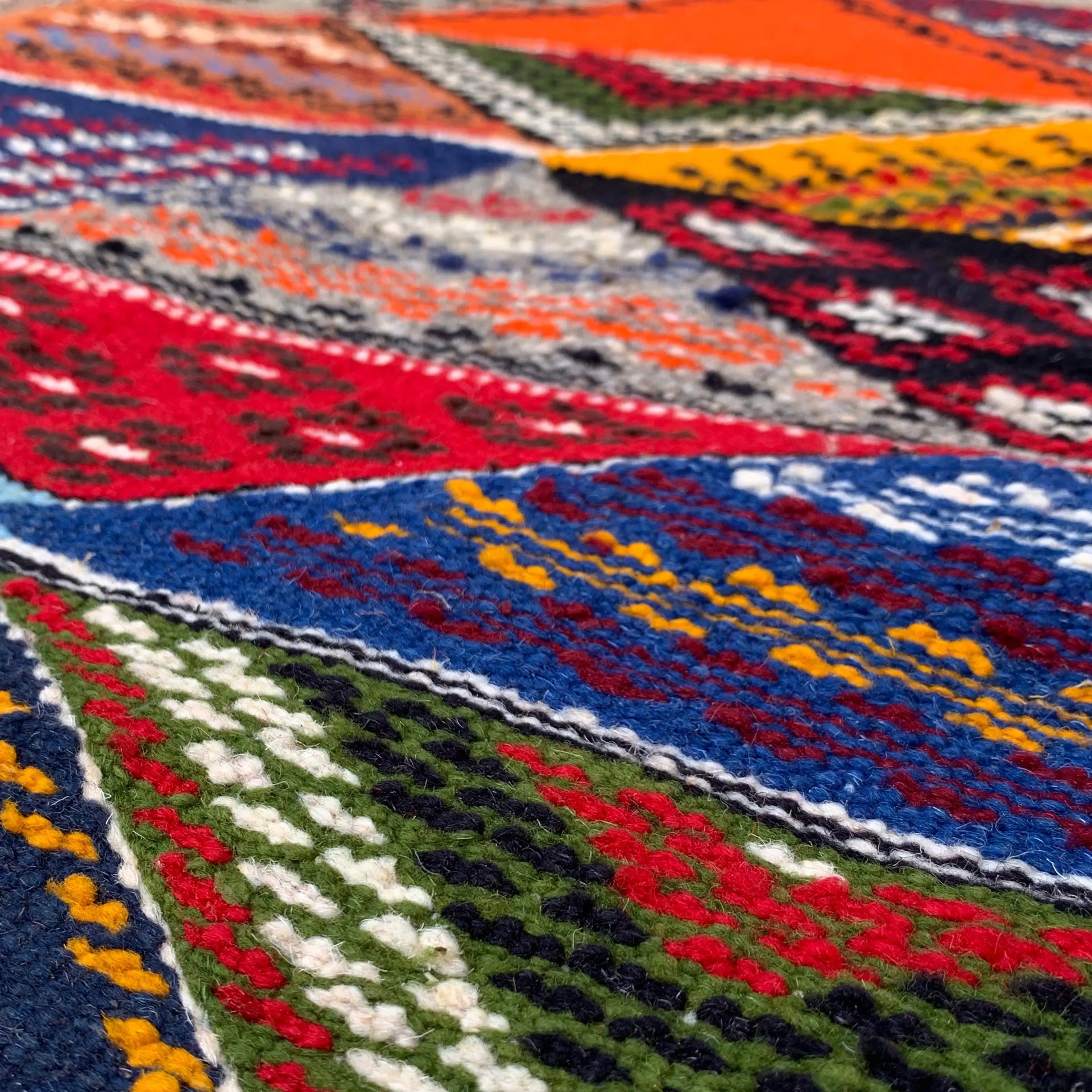 Moroccan Kilim Runner Rug 