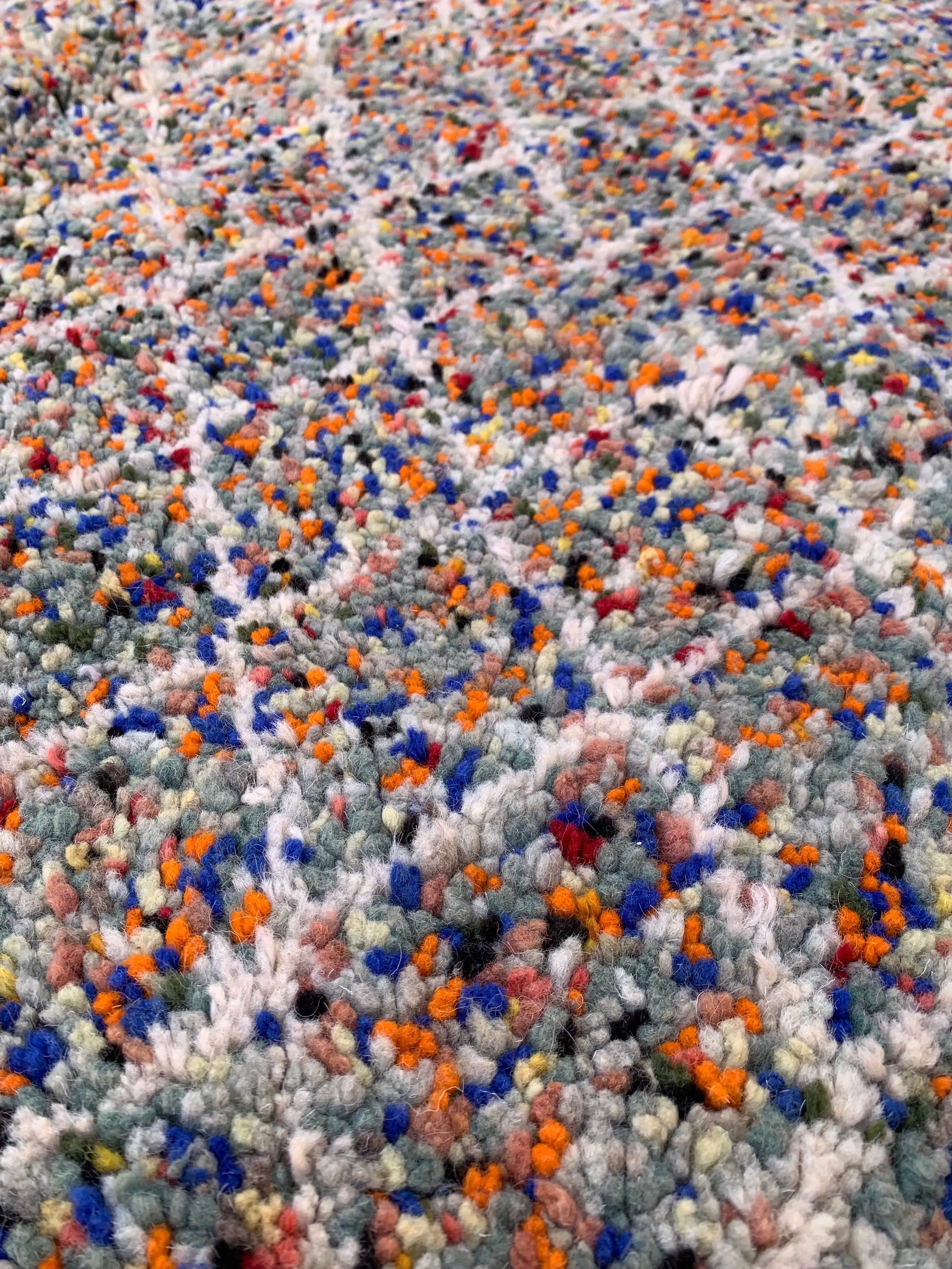 Moroccan Rug – Hand-Knotted Multicolor Wool from Taznakht