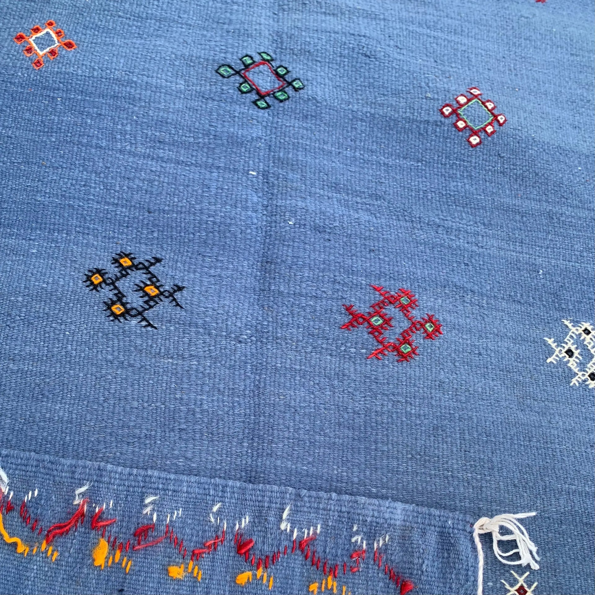  Blue Moroccan Rug