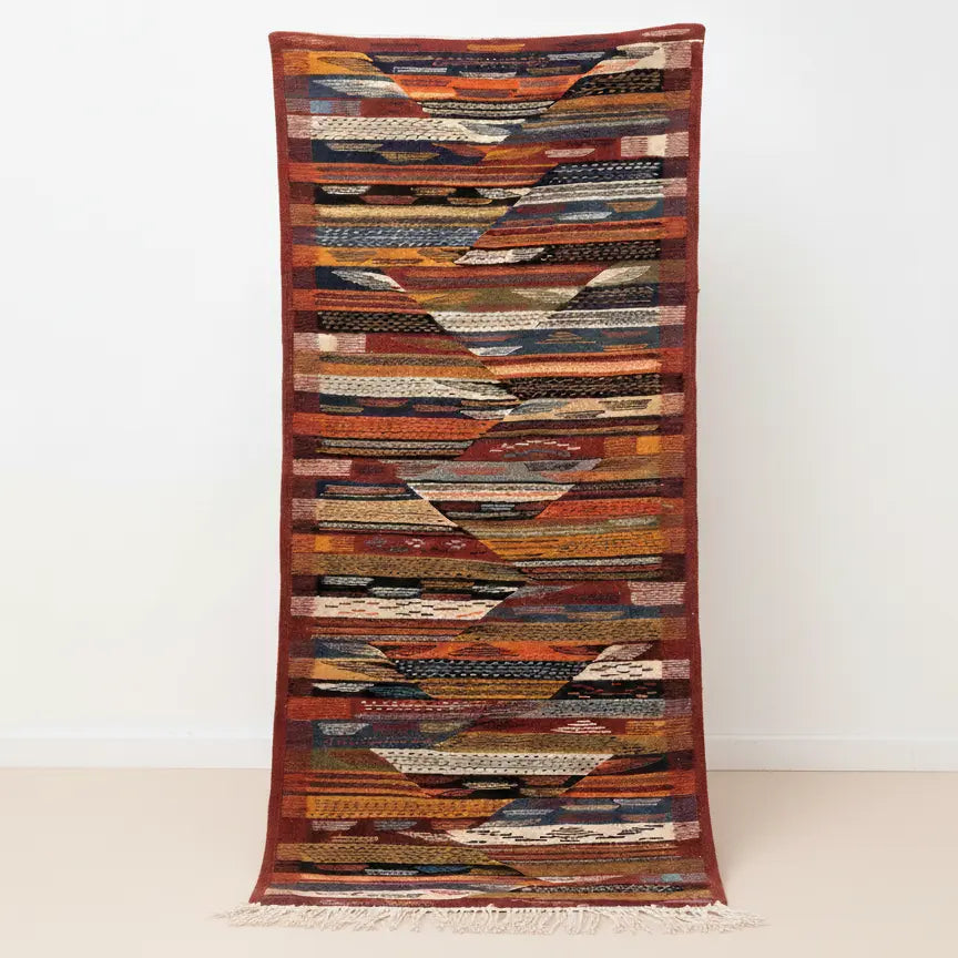 Multicolor Moroccan Kilim Rug