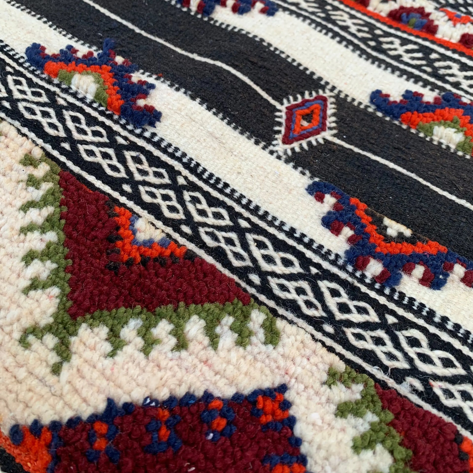 Small Moroccan Wool Rug