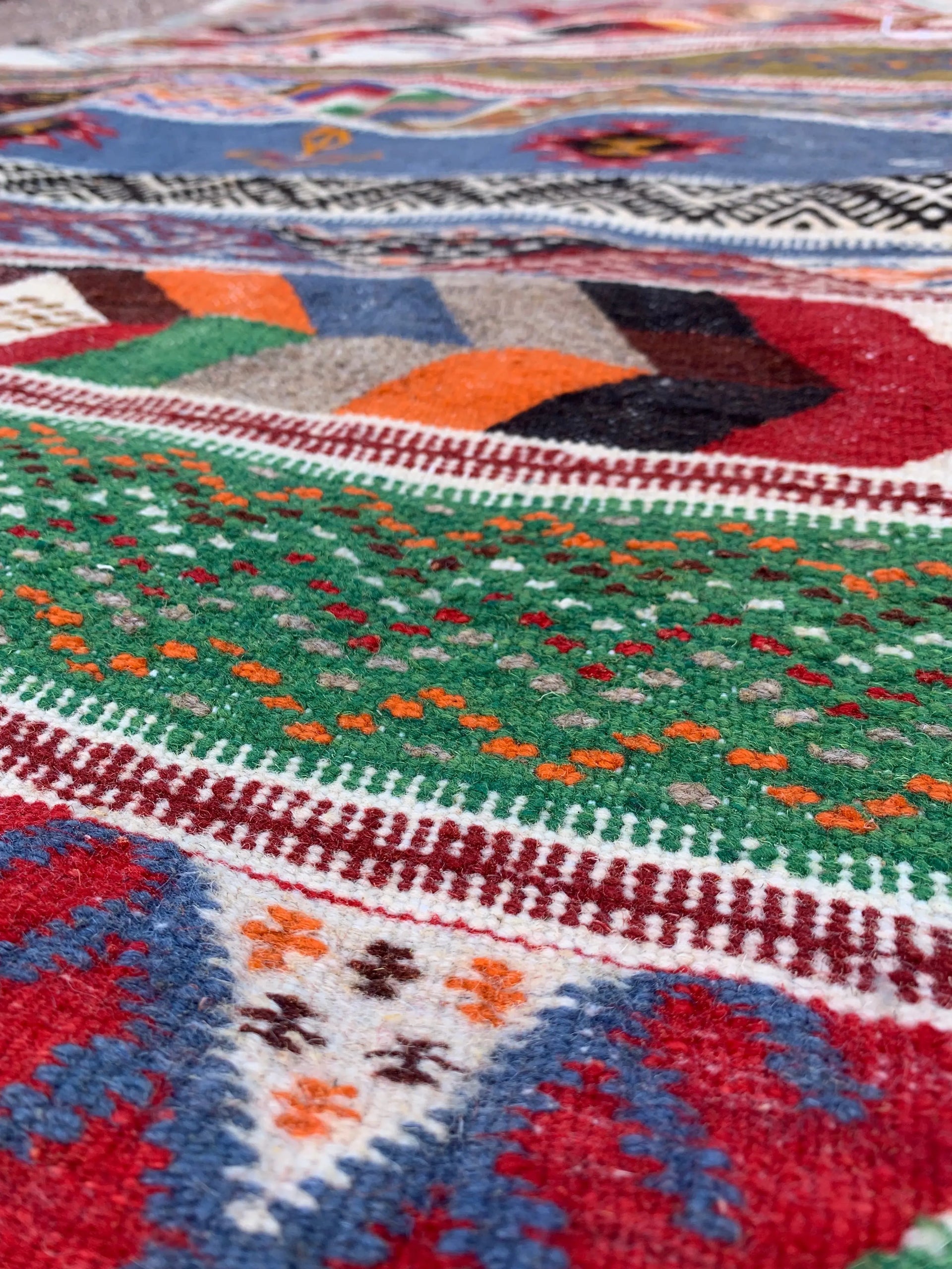 Moroccan Runner Rug – Handwoven Artisan Wool Piece