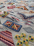 White Moroccan Rug | Handwoven Wool Rug from Taznakht