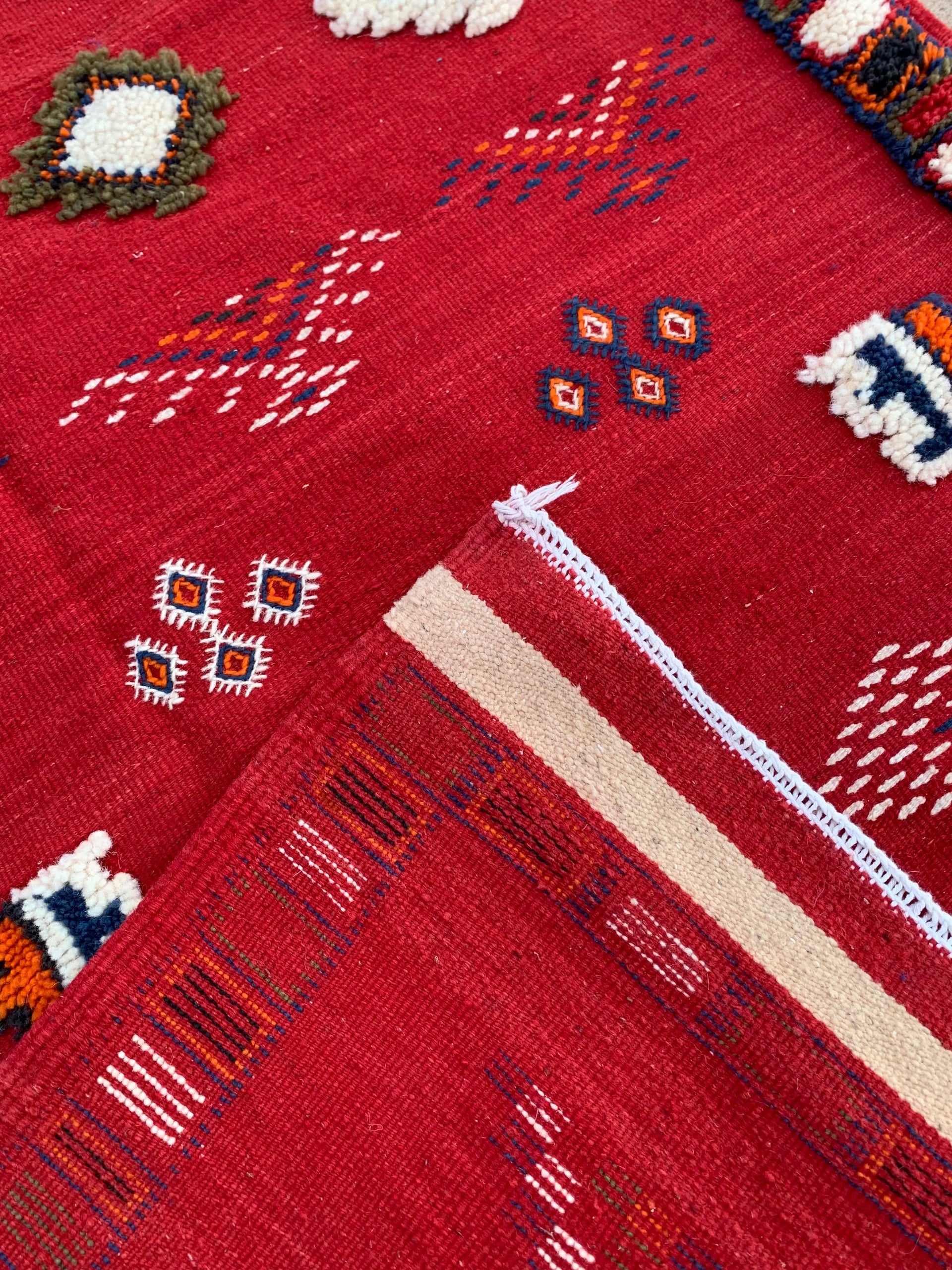 Red Moroccan Rug