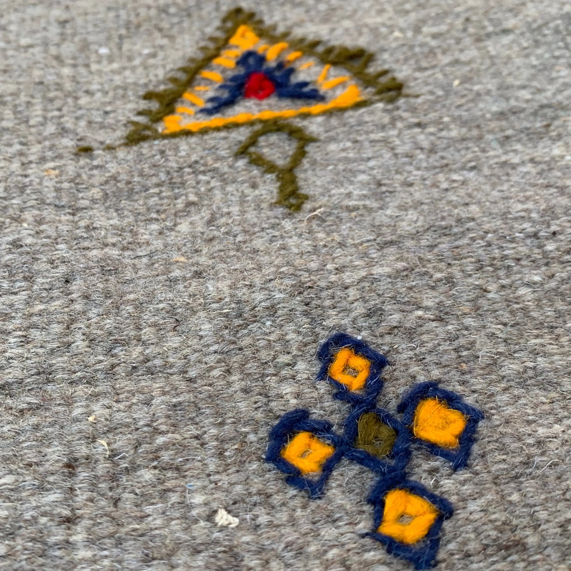 Small Gray Rug