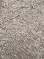 Beige Flat-Weave Rug – 200 × 120 cm (79” × 47”) TazRugs