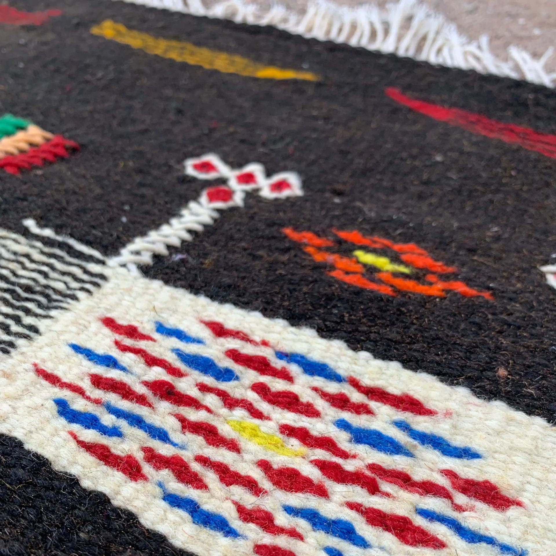 Small Black Rug 