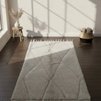white moroccan rug