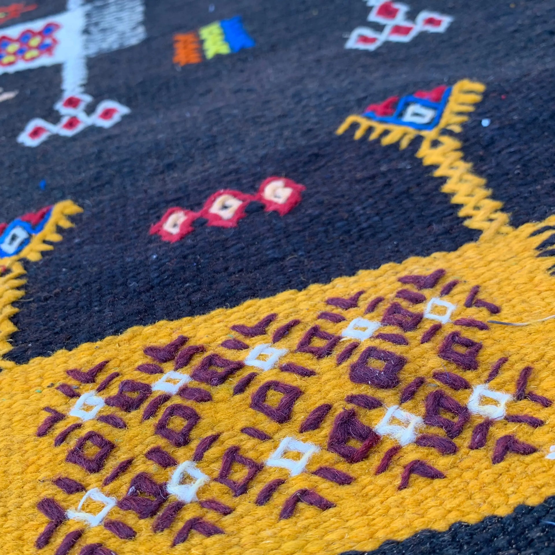 Small Black Rug 