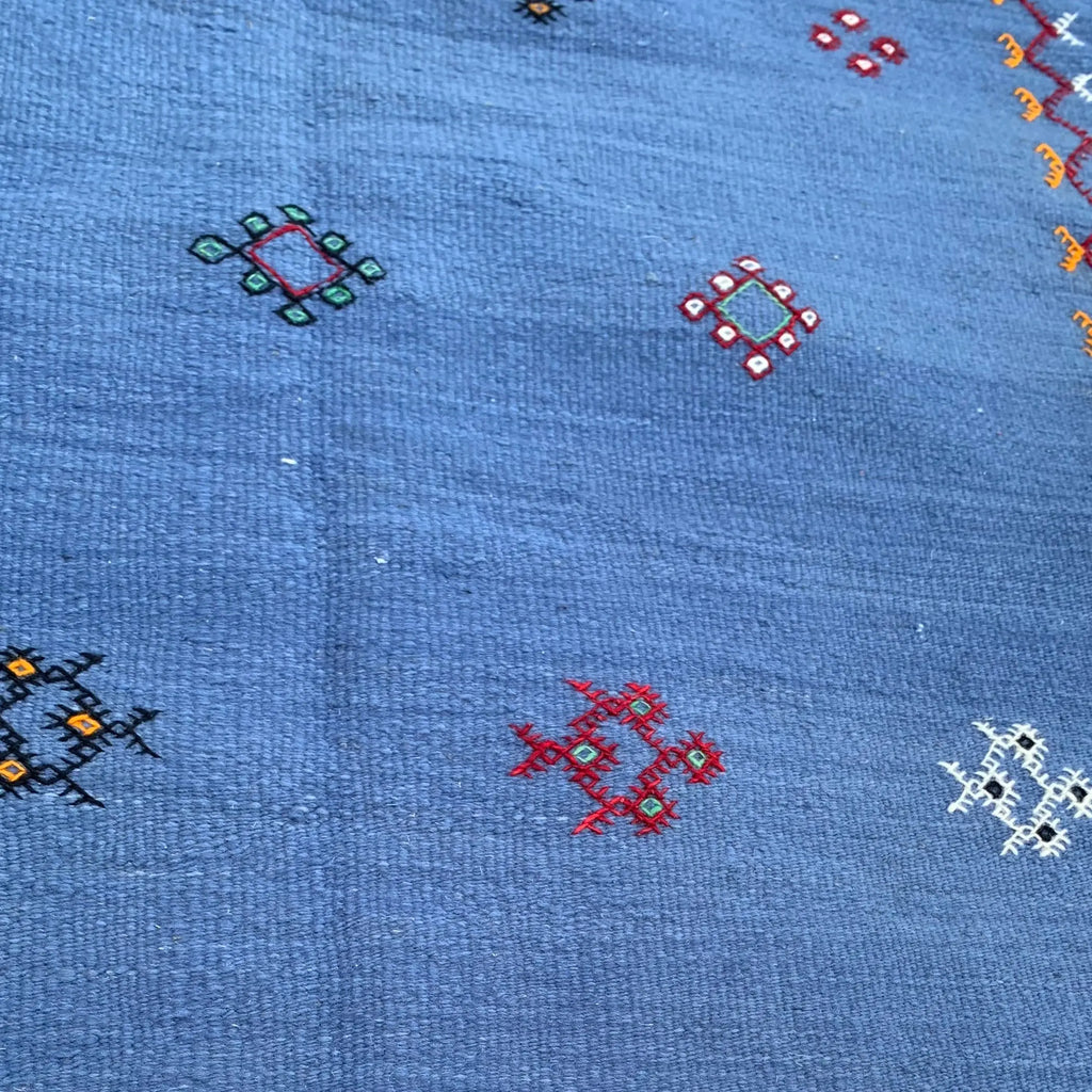  Blue Moroccan Rug