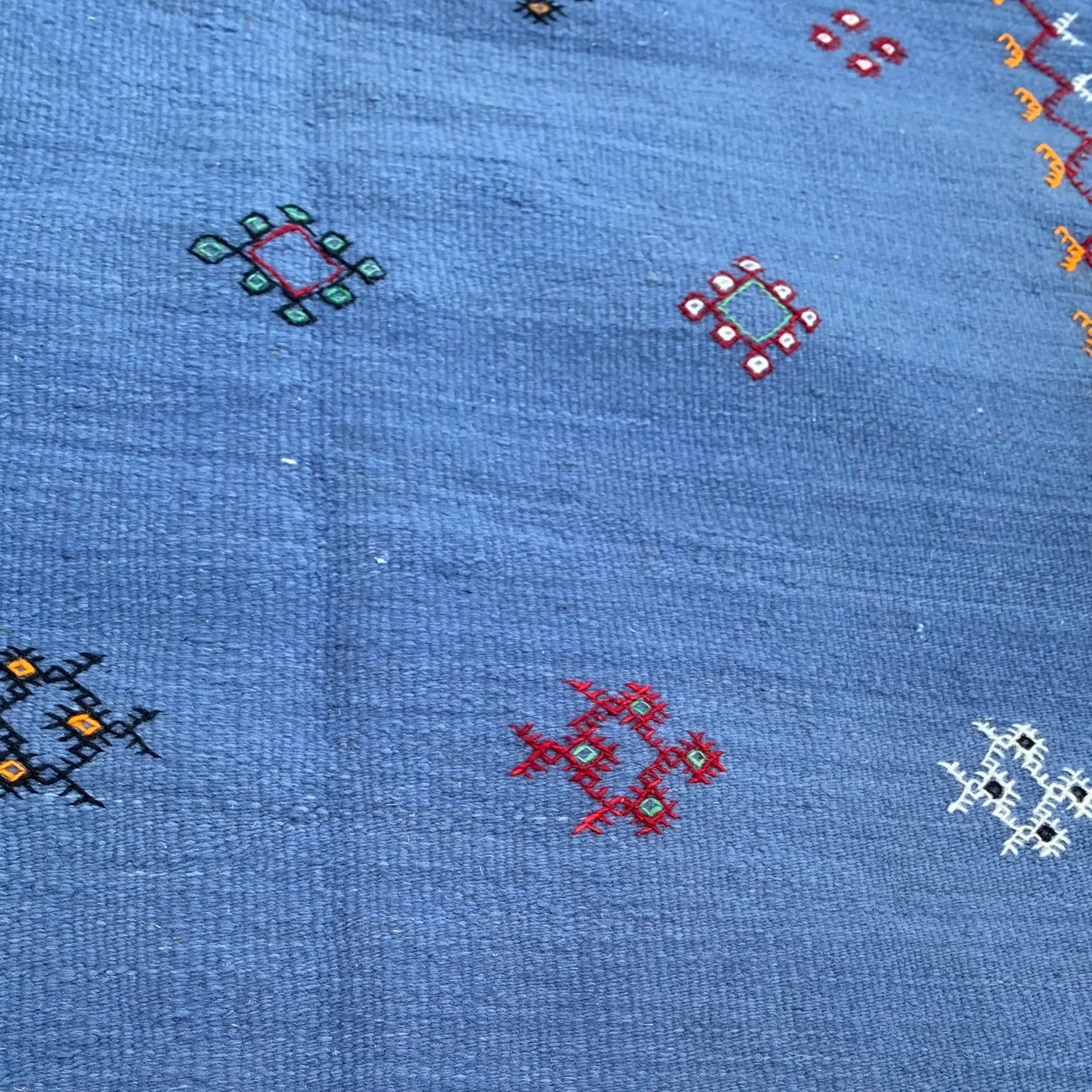  Blue Moroccan Rug