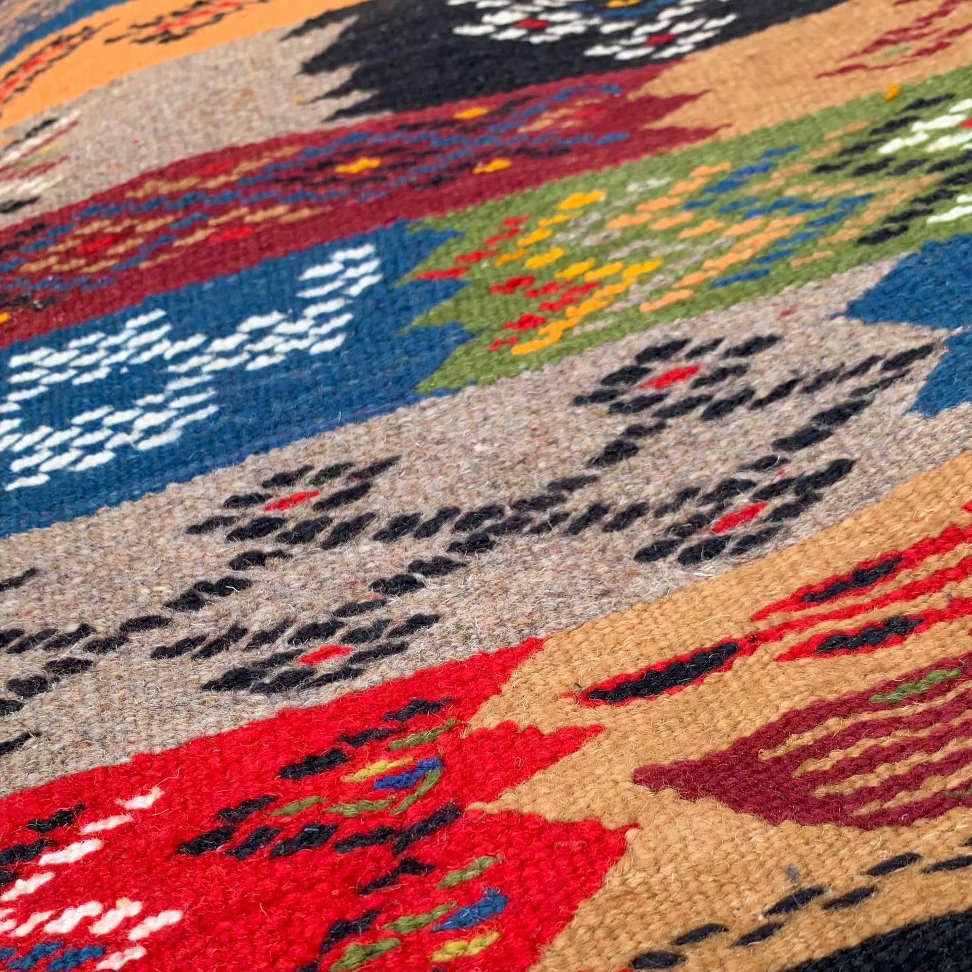 Moroccan Kilim Runner Rug