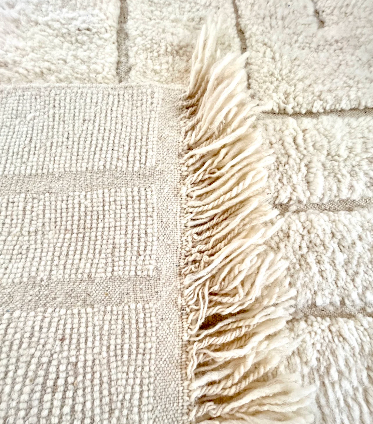 Beni Ouarain wool rug