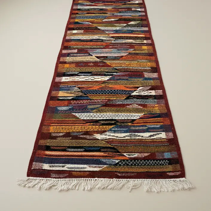 Multicolor Moroccan Kilim Rug