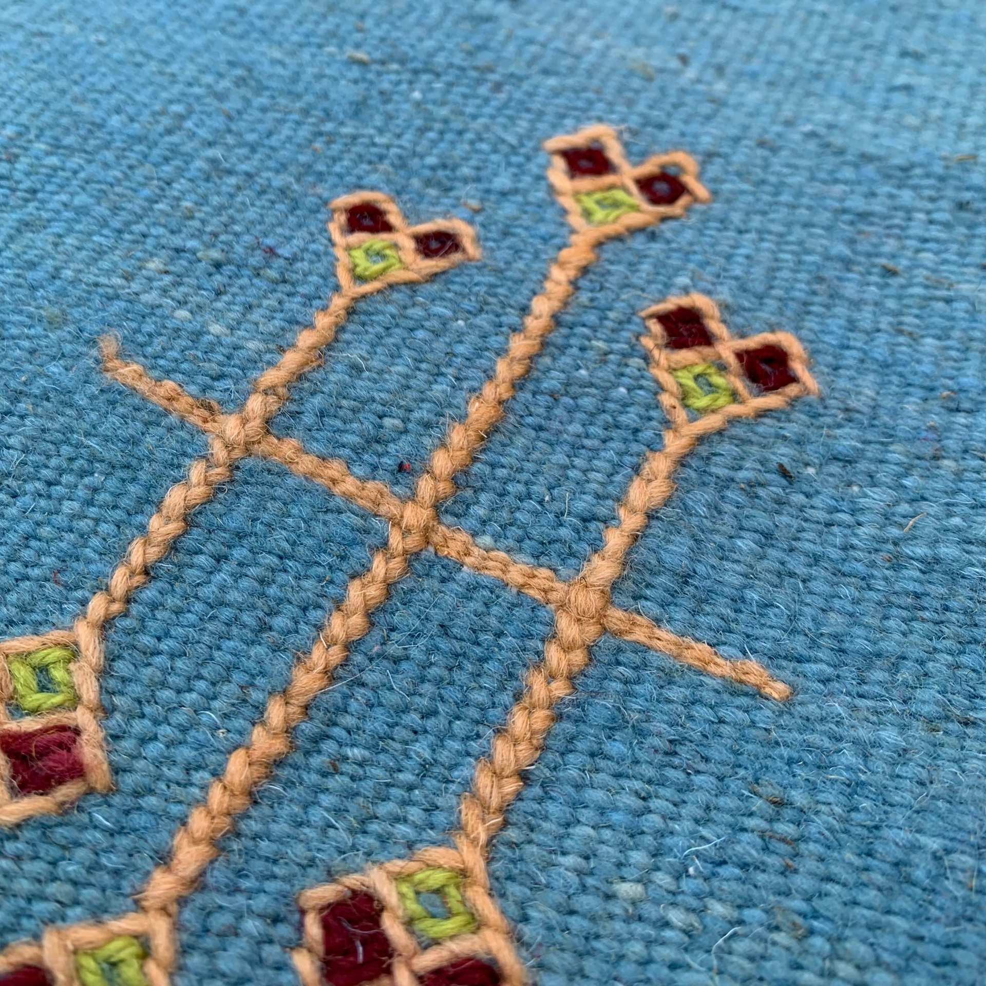 Small Blue Rug 