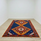 Traditional Moroccan Rug – Handwoven Antique-Style Wool from Taznakht