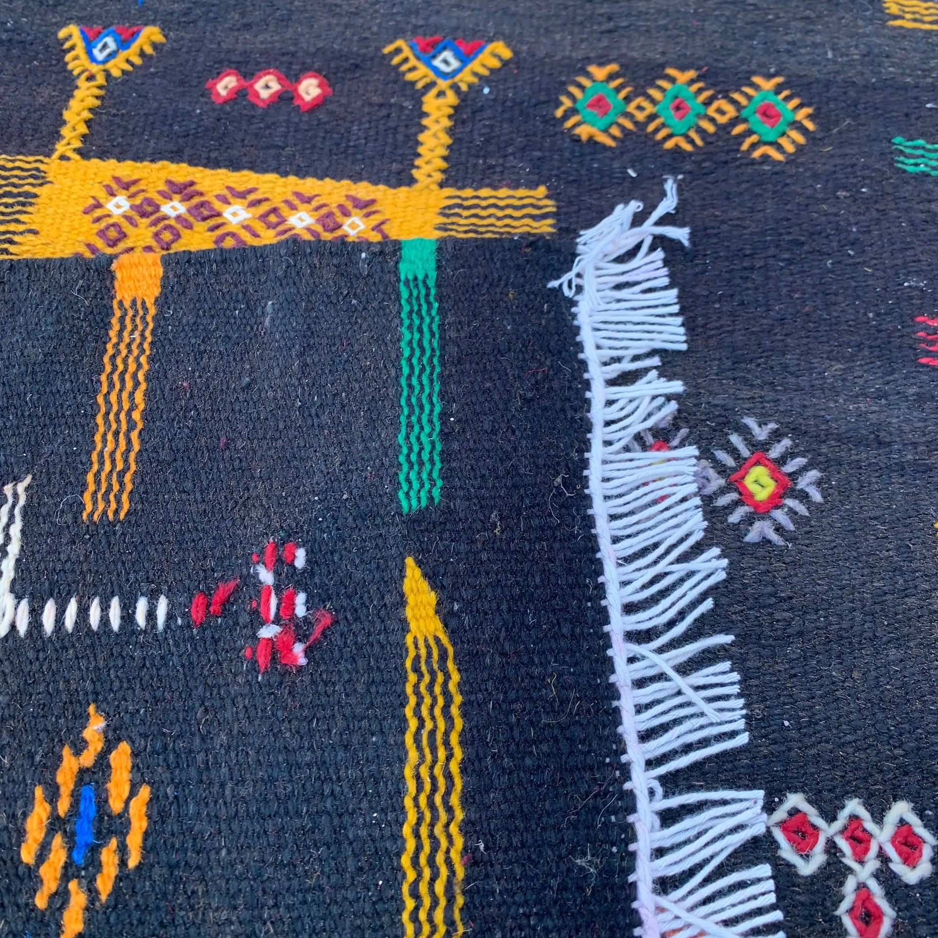 Small Black Rug 