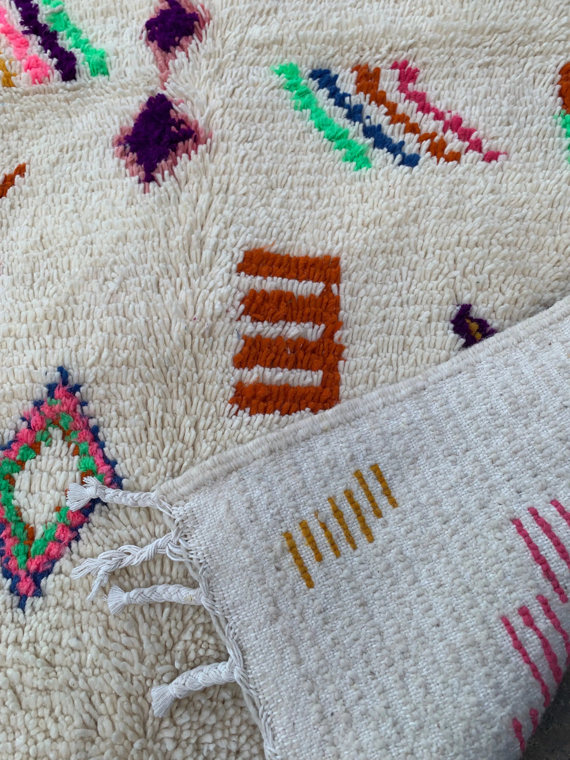 White Moroccan Rug