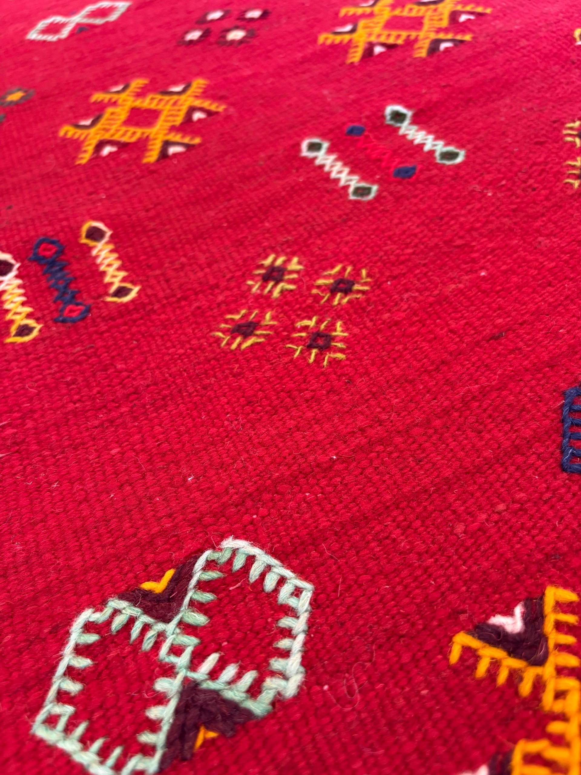 Close-up of Amazigh geometric motifs