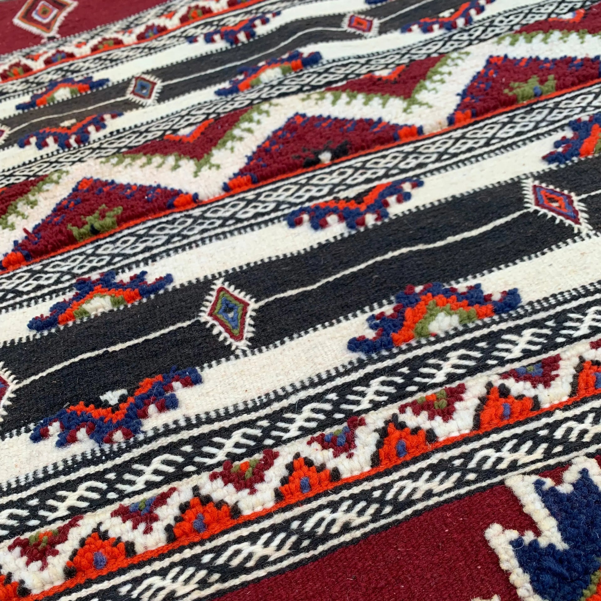 Small Moroccan Wool Rug