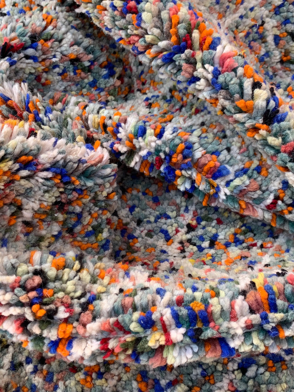Moroccan Rug – Hand-Knotted Multicolor Wool from Taznakht