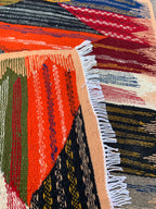 Close-up of Small Kilim Rug 
