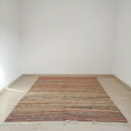 Multicolor Kilim Moroccan Rug – Handwoven Reversible Flat-Weave from Taznakht